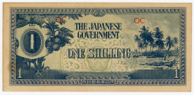 Oceania 1 Shilling 1942 (ND)
P# 2, N# 204372; # OC; Japanese occupation; AUNC