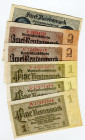 Germany - Third Reich Lot 6 Banknotes 1937
XF-AUNC