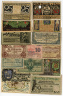 Germany - Weimar Republic Lot of 15 Notes 1918 - 1921 Notgelds
F-UNC