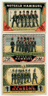 Germany - Weimar Republic Hamburg Lot of 3 Notgeld 1920 th
UNC