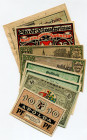 Germany - Weimar Republic Lot of 9 Notgeld 1920 th
UNC