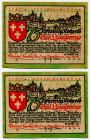 Germany - Weimar Republic Lippspring 2 x 75 Pfennig 1921
UNC