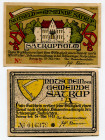 Germany - Weimar Republic Satrup 50 Pfennig - 1 Mark 1921
UNC
