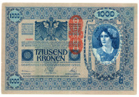 Austria 1000 Kronen 1919
P# 59, N# 206950; # 1656 06065; XF