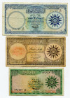 Iraq 1/4 - 1/2 - 1 Dinar 1959
P# 51b, 52b, 53b, VF-/VF+