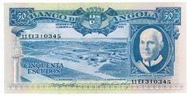 Angola 50 Escudos 1962
P# 93, N# 207173; # 11EX 310345; XF