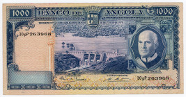 Angola 1000 Escudos 1970
P# 98, N# 224269; # 30pP 263968; XF