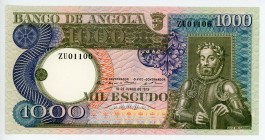 Angola 1000 Escudos 1973
P# 108, N# 207543; # ZU01106; UNC