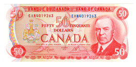Canada 50 Dollars 1975
P# 90b, N# 201906; # EHN4019263; UNC