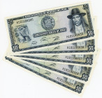 Peru 5 x 10 Soles 1975 Close Numbers
P# 107, N# 230579; UNC