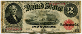 United States 2 Dollars 1917
P# 188, N# 212833; # D64347602A; F