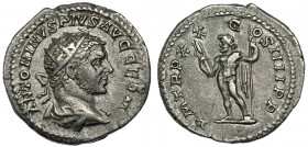 CARACALLA. Antoniniano. Roma (217). R/ Júpiter con haz de rayos y cetro. P M TR. P. XX COS IIII PP. RIC-285d. CH-374. MBC.