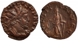 TÉTRICO I. Antoniniano. Colonia (270-273). R/ LAETITIA AVGG. RIC-87. MBC/MBC-.