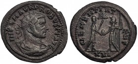 PROBO. Antoniniano. Trípolis (276-282). R/ CLEMENTIA TEMP. RIC-927. MBC.