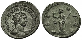 NUMERIANO. Antoniniano. Lugdunum (283-284). R/ La paz a izq. RIC-393. Acuñación floja en rev. MBC+.