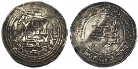 CALIFATO OMEYA. Dirham. Abd Al-Rahman III. Al-Andalus. 321H. V-378. Alabeada. MBC.