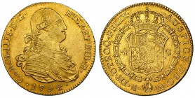 4 escudos. 1794. Madrid. MF. VI-1197. Pequeñas marcas. MBC+/EBC-.