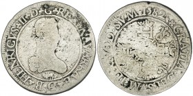 FRANCIA. Enrique III de Navarra y II del Bearn. Franco. 1582. POEY D´AVANT-3483. RC.