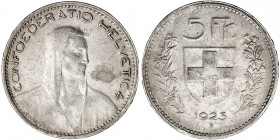 SUIZA. 5 francos. 1923-B. KM-37. MBC.