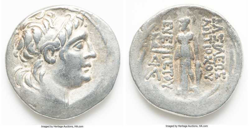 SELEUCID KINGDOM. Antiochus VII Euergetes (Sidetes) (138-129 BC). AR tetradrachm...