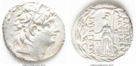 SELEUCID KINGDOM. Antiochus VII Euergetes (Sidetes) (138-129 BC). AR tetradrachm (30mm, 16.02 gm, 12h). Choice VF. Posthumous issue of Cappadocian Kin...