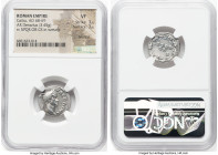 Galba (AD 68-69). AR denarius (19mm, 3.45 gm, 7h). NGC VF 3/5 - 3/5, brushed. Rome, July AD 68-January AD 69. IMP SER-GALBA AVG, bare head of Galba ri...