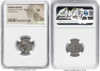 Antoninus Pius (AD 138-161). AR denarius (17mm, 12h). NGC XF. Rome, AD 151-152. ANTONINVS AVG-PIVS P IMP II, laureate head of Antoninus right / TR P-O...