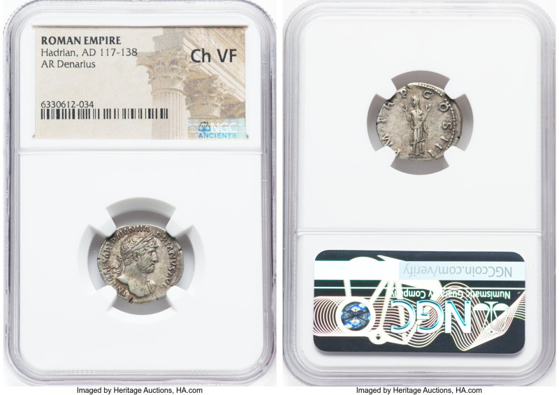 ANCIENT LOTS. Roman Imperial. Lot of five (5) AR denarii. NGC VF-Choice VF. Incl...