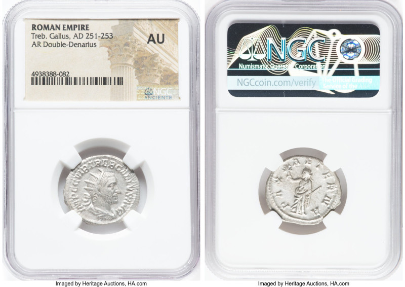 ANCIENT LOTS. Roman Imperial. Lot of three (3) AR antoniniani. NGC AU-MS. Includ...