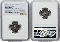 Kings of All England. Edward the Confessor (1042-1066) Penny ND (1042-1044) AU Details (Environmental Damage) NGC, London mint, Wulfstan as moneyer, P...