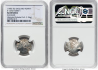 Henry I (1100-1135) Penny ND (c. 1102) AU Details (Cleaned) NGC, Northampton mint, Palen as moneyer, Quadrilateral on Cross Fleury type, S-1276. 1.36g...