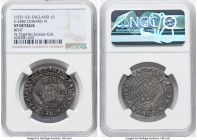 Edward VI (1547-1553) Shilling ND (1551-1553) VF Details (Bent) NGC, Tower mint. Tun mm, S-2482. 5.72gm. Sold with dealer tag. From the Historical Sch...
