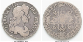 Charles II Crown 1679 Fine, KM435. 37.9mm. 28.86gm. HID09801242017 © 2022 Heritage Auctions | All Rights Reserved