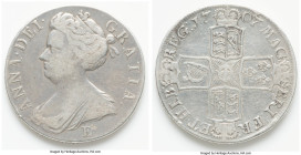 Anne Crown 1707-E VF (Cleaned), Edinburgh mint, KM526.1, S-3600. E below bust. 39.0mm. 29.42gm. HID09801242017 © 2022 Heritage Auctions | All Rights R...