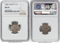 Victoria 6 Pence 1889 MS64 NGC, KM760, S-3929. HID09801242017 © 2022 Heritage Auctions | All Rights Reserved