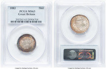 Victoria Shilling 1883 MS63 PCGS, KM734.4, S-3907. HID09801242017 © 2022 Heritage Auctions | All Rights Reserved