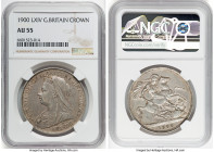 Victoria Crown 1900 AU55 NGC, KM783, S-3937, LXIV edge. Last year of type. HID09801242017 © 2022 Heritage Auctions | All Rights Reserved