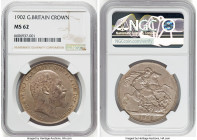 Edward VII Crown 1902 MS62 NGC, KM803, S-3978. HID09801242017 © 2022 Heritage Auctions | All Rights Reserved