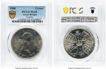Elizabeth II Prooflike "British Exhibition in New York" Crown 1960 PL65 PCGS, KM909, S-4143. HID09801242017 © 2022 Heritage Auctions | All Rights Rese...