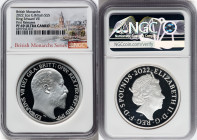 Elizabeth II silver Proof "King Edward VII" 5 Pounds (2 oz) 2022 PR69 Ultra Cameo NGC, KM-Unl, S-Unl. Limited Edition Presentation Mintage: 750. Briti...