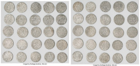 Seljuqs of Rum 25-Piece Lot of Uncertified Dirhams XF, Average size 22.4mm. Average weight 2.94gm. Sold as is, no returns. HID09801242017 © 2022 Herit...