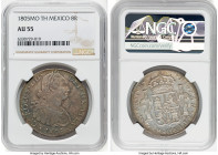 Charles IV 8 Reales 1805 Mo-TH AU55 NGC, Mexico City mint, KM109. HID09801242017 © 2022 Heritage Auctions | All Rights Reserved