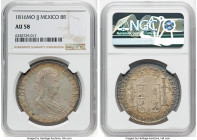 Ferdinand VII 8 Reales 1816 Mo-JJ AU58 NGC, Mexico City mint, KM111. HID09801242017 © 2022 Heritage Auctions | All Rights Reserved