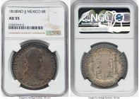 Ferdinand VII 8 Reales 1818 Mo-JJ AU55 NGC, Mexico City mint, KM111. HID09801242017 © 2022 Heritage Auctions | All Rights Reserved