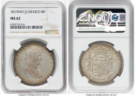 Ferdinand VII 8 Reales 1819 Mo-JJ MS62 NGC, Mexico City mint, KM111. HID09801242017 © 2022 Heritage Auctions | All Rights Reserved