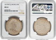 Ferdinand VII 8 Reales 1819 Mo-JJ MS61 NGC, Mexico City mint, KM111. HID09801242017 © 2022 Heritage Auctions | All Rights Reserved