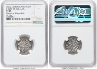 John Baliol Penny ND (1292-1296) VF35 NGC, Berwick mint?, First Rough issue, S-5065. 1.28gm. Sold with dealer tag. From the Historical Scholar Collect...