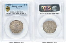 Charles III 2 Reales 1788 S-C MS64 PCGS, Seville mint, KM412.2, Cal-1451. HID09801242017 © 2022 Heritage Auctions | All Rights Reserved