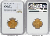 Ferdinand VII gold 2 Escudos 1814/3 M-GJ XF Details (Spot Removals) NGC, Madrid mint, KM483.1, Cal-1612. Military bust. HID09801242017 © 2022 Heritage...