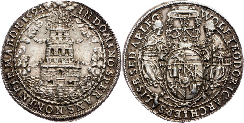 Austria-Hungary, 1 Thaler 1594, Salzburg Austria-Hungary, 1 Thaler 1594, Salzbur...